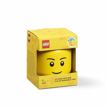 LEGO STORAGE HEAD MINI BOY