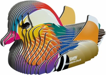 EUGY 3D CARDBOARD KIT MANDARIN DUCK