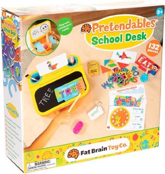 FAT BRAIN PRETENDABLES SCHOOL DESK