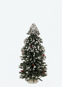BYERS' CHOICE 9&quot; SNOW TREE