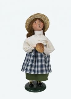 BYERS' CHOICE GIRL WITH PIE