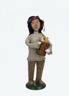 BYERS' CHOICE NATIVE AMERICAN BOY