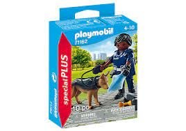 PLAYMOBIL SPECIAL PLUS POLICEMAN K9