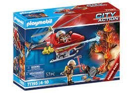 PLAYMOBIL FIRE RESCUE HELICOPTER