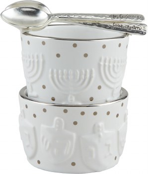 MUD PIE HANUKKAH SAUCE TIDBIT SET