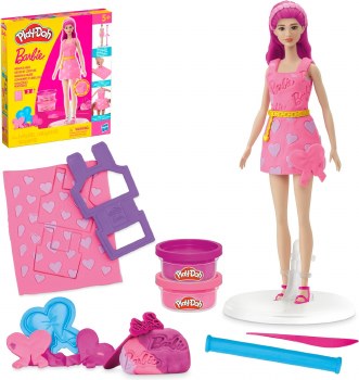 PLAY-DOH BARBIE HEARTS &amp; HAIR