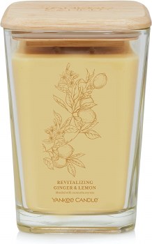 YANKEE LG SQUARE REVITALIZING GINGER/LEM