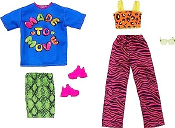 BARBIE CLOTHES MADE TO MOVE OUTFITS