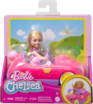 BARBIE CHELSEA DOLL &amp; CAR SET