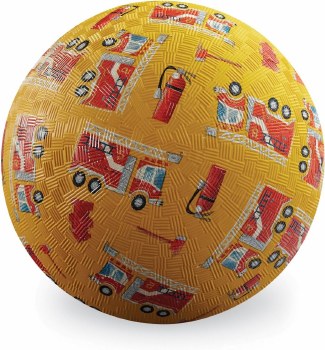 CROCODILE CREEK 7" PLAYBALL FIRETRUCK