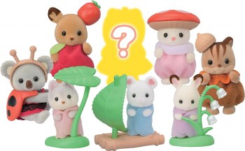CALICO CRITTERS BABY FOREST COSTUME FIGS