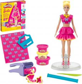 PLAY-DOH BARBIE FASHION RUFFLES &amp; BOWS