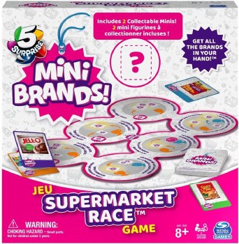 5 SURPRISE MINI BRANDS SUPERMARKET RACE