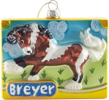 BREYER 2025 BLOWN GLASS ORNAMENT