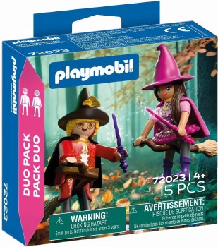 PLAYMOBIL DUO PACK WITCH &amp; WIZARD