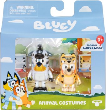 BLUEY FIGURE SET ANIMAL COSTUMES