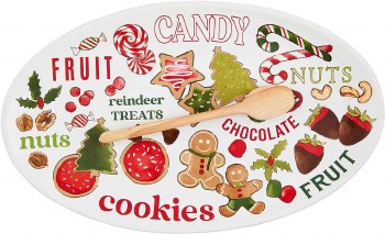 MUD PIE XMAS CHARCUTERIE SET