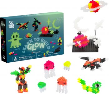 PLUS PLUS LEARN TO BUILD GLOW