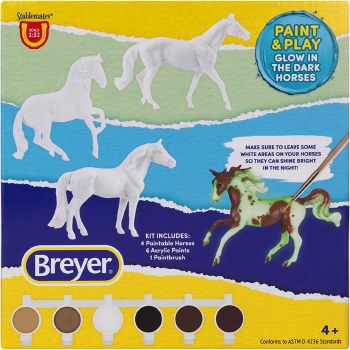 BREYER PAINT &amp; PLAY GLOW IN THE DARK