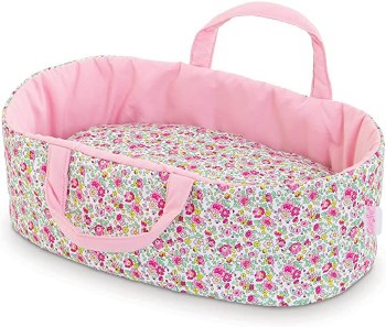 COROLLE 12&quot; DOLL CARRY BED FLORAL