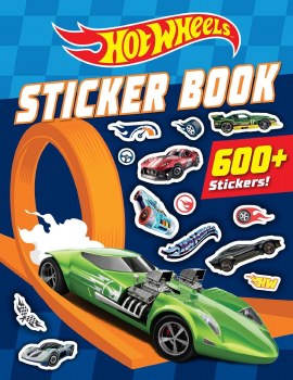 HOT WHEELS STICKER BOOK