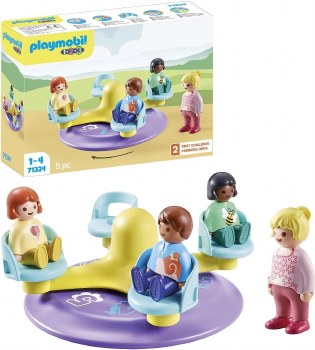 PLAYMOBIL 123 NUMBER MERRY GO ROUND
