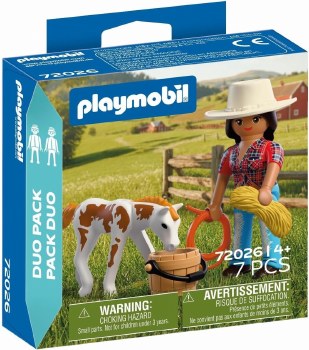 PLAYMOBIL DUO PACK HORSEBACK RIDER