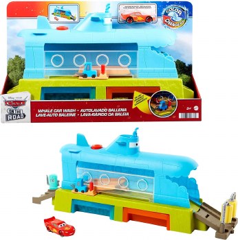 DISNEY CARS COLOR CHANGE WHALE CARWASH