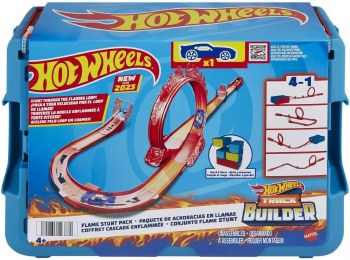 HOT WHEELS TRACK BUILDER FIRE STUNT