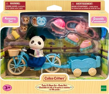 CALICO CRITTERS CYCLE &amp; SKATE SET