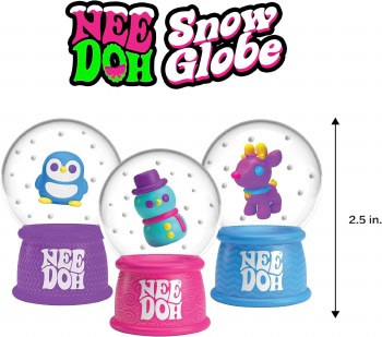 NEE DOH SQUISH 'N FLOW SNOW GLOBE