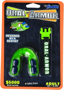 FRANKLIN ORAL ARMOUR MOUTH GUARD ADULT