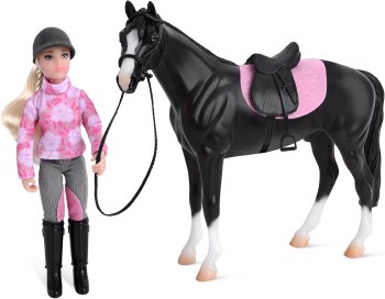 BREYER ENGLISH HORSE &amp; RIDER