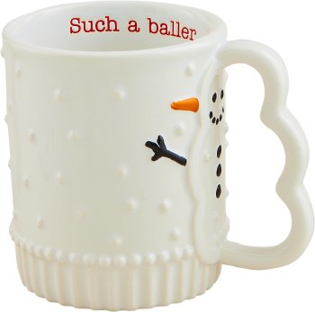 MUD PIE CHRISTMAS MUG SNOWMAN