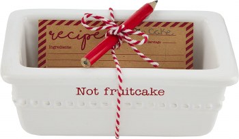 MUD PIE NOT FRUITCAKE MINI LOAF SET