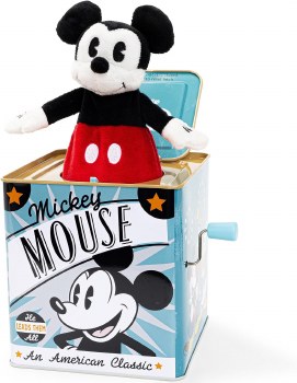 DISNEY 100 MICKEY &amp; MINNIE JACK IN BOX