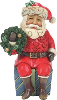 HEARTWOOD CREEK MINI SANTA SITTING