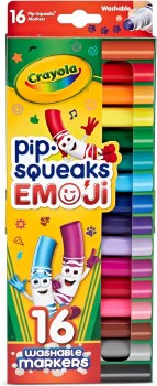CRAYOLA 16CT EMOJI STAMP MARKERS