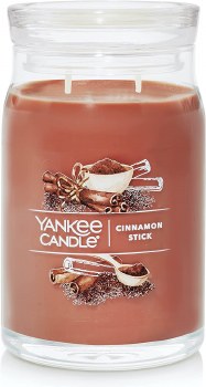 YANKEE SIGNATURE LG JAR CINNAMON STICK