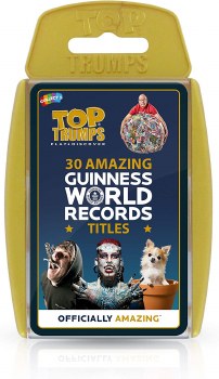 TOP TRUMPS GUINNESS BOOK OF WORLD RECORD