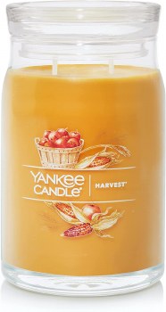 YANKEE SIGNATURE LG JAR HARVEST