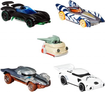 HOT WHEELS 5PK THE MANDALORIAN