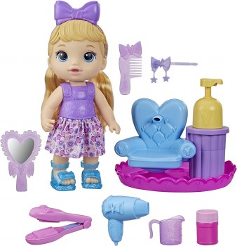 BABY ALIVE SUDSY STYLING BLONDE