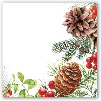 MICHEL LUNCHEON NAPKINS WHITE SPRUCE