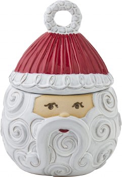 MUD PIE SANTA COOKIE JAR