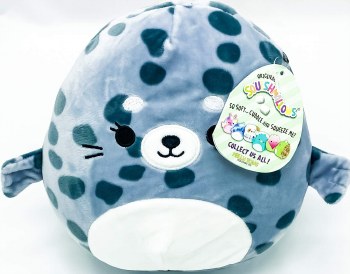 SQUISHMALLOWS 8&quot; ISIS SPOTTED SEAL