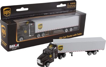 DARON UPS TRACTOR TRAILER 1/87