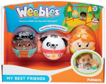 WEEBLES MY BEST FRIENDS PACK