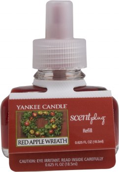 YANKEE SCENT PLUG RED APPLE WREATH