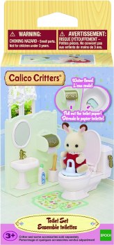 CALICO CRITTERS TOILET SET